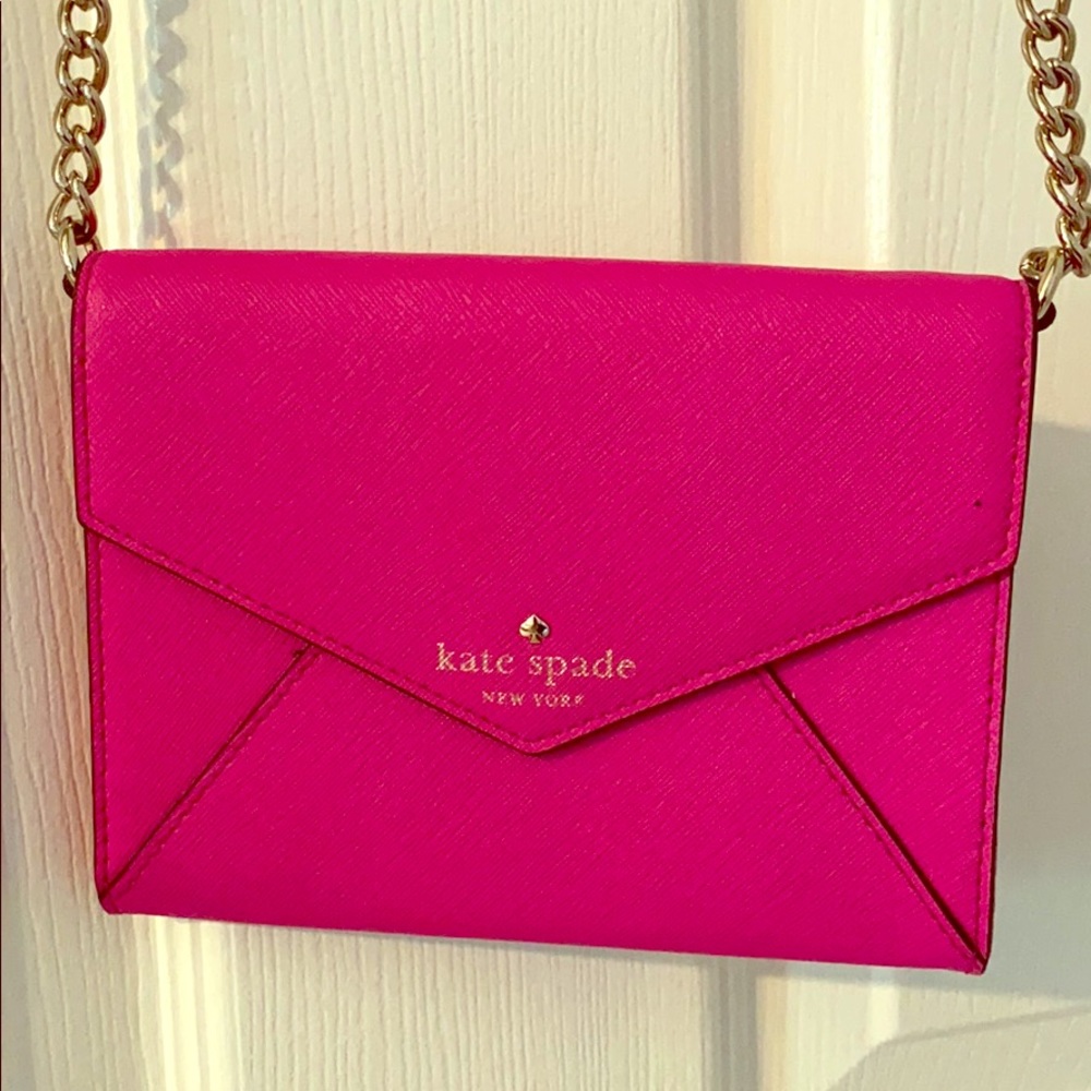 Kate Spade over the shoulder wallet purse